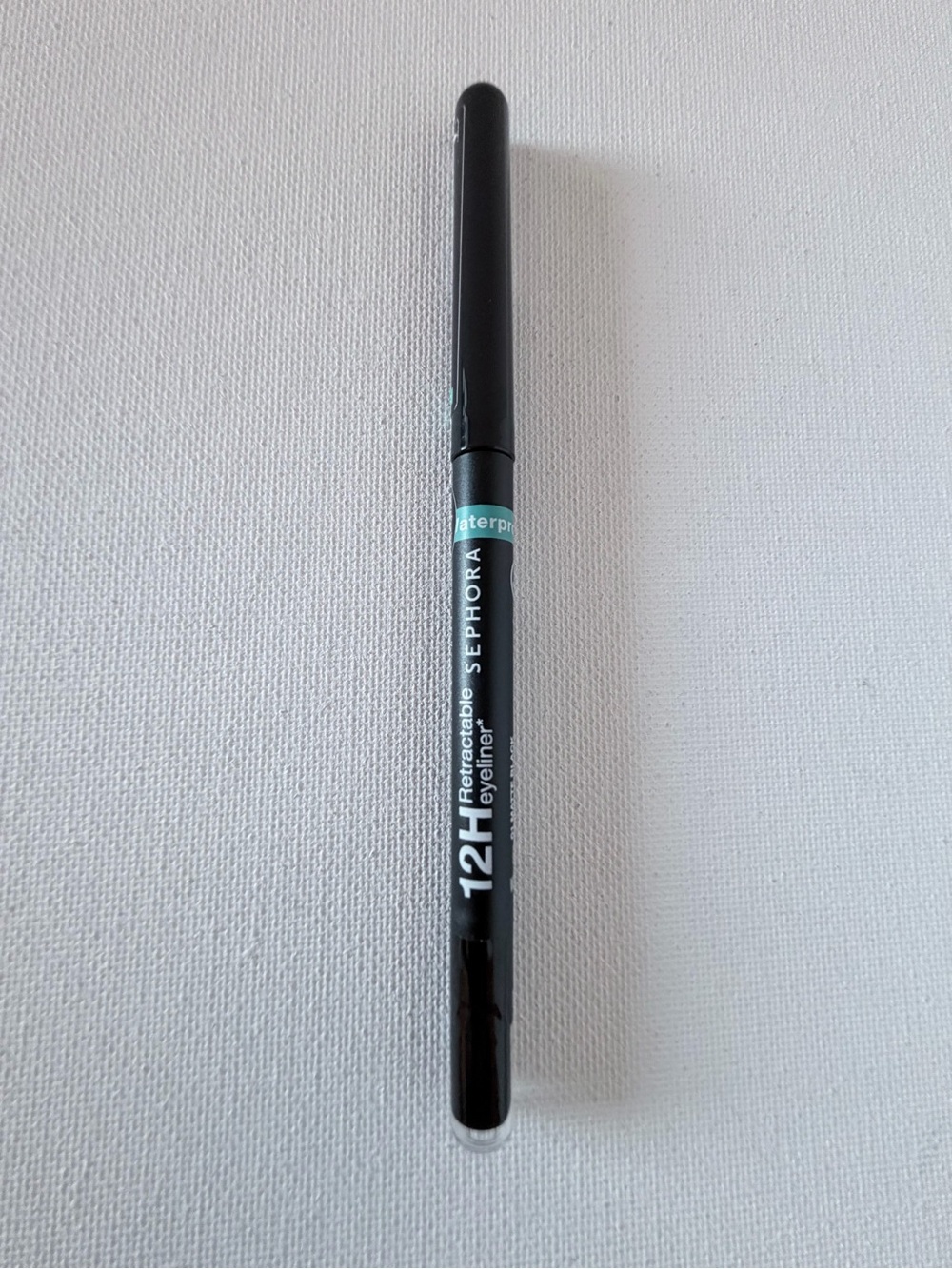 Sephora Waterproof 12H Retractable Eyeliner - 01 Matte Black - NEW / SEALED
